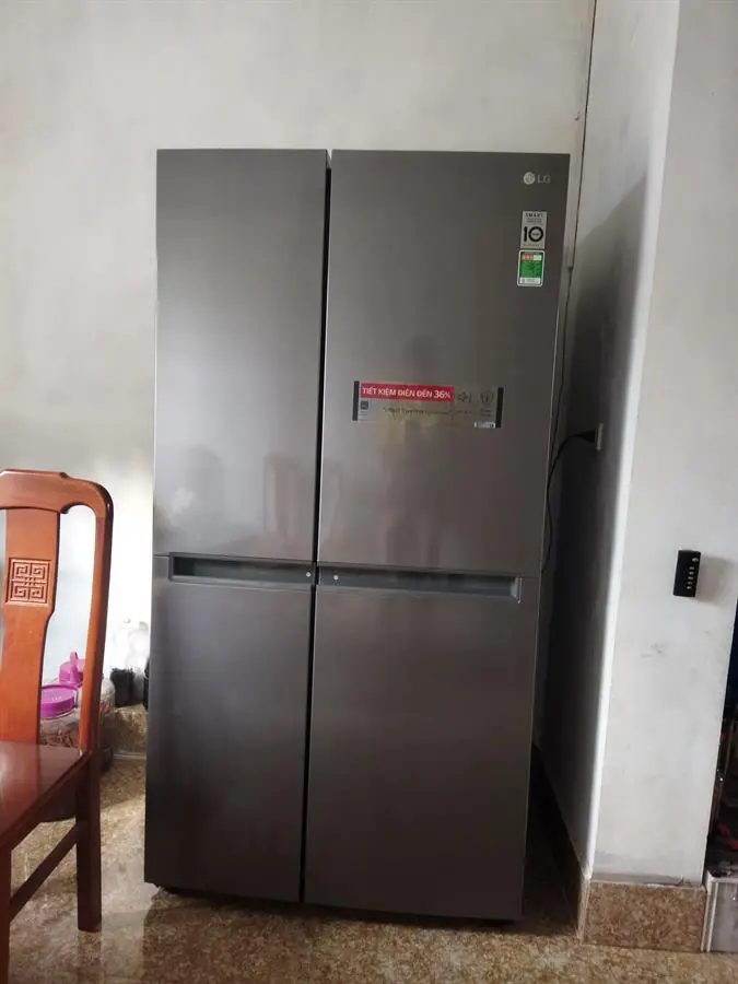 Khách hàng review Tủ lạnh LG Inverter 649 Lít GR-B257JDS 34