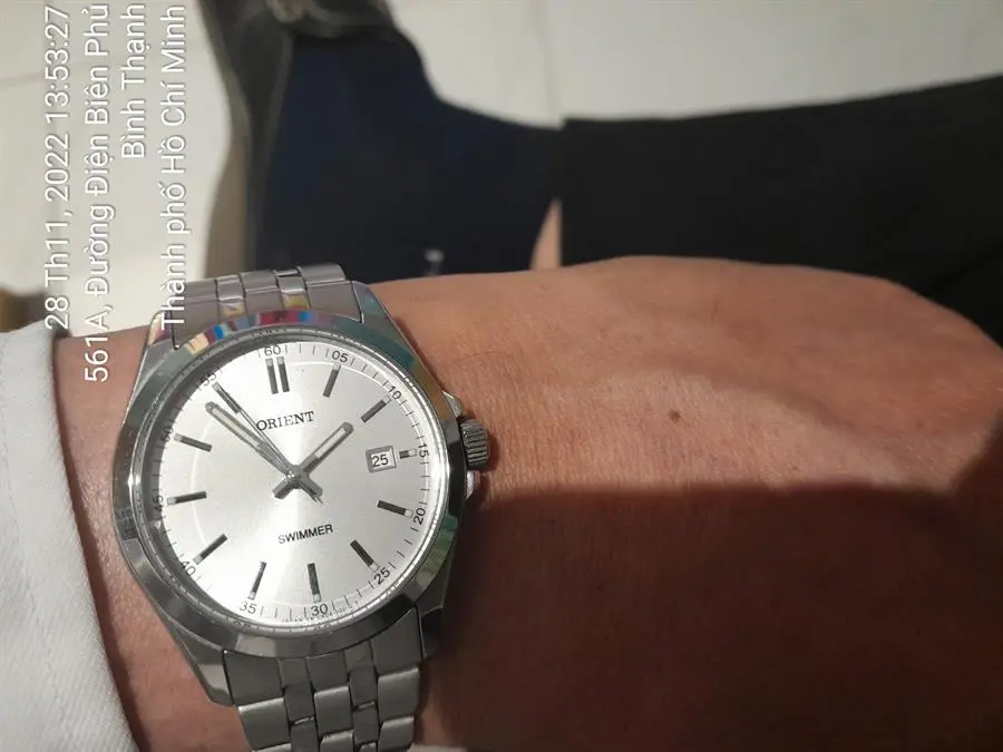 Khách hàng review Đồng hồ ORIENT 37.3 mm Nam SUND6003W0 4