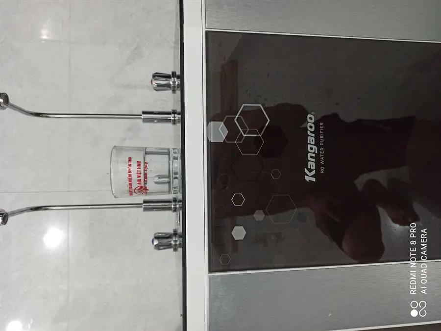 Khách hàng review Máy lọc nước RO nóng nguội lạnh Hydrogen Kangaroo KG10A4VTU 10 lõi 31
