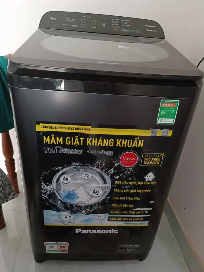 Khách hàng review Máy giặt Panasonic 8.5 Kg NA-F85A9BRV 92