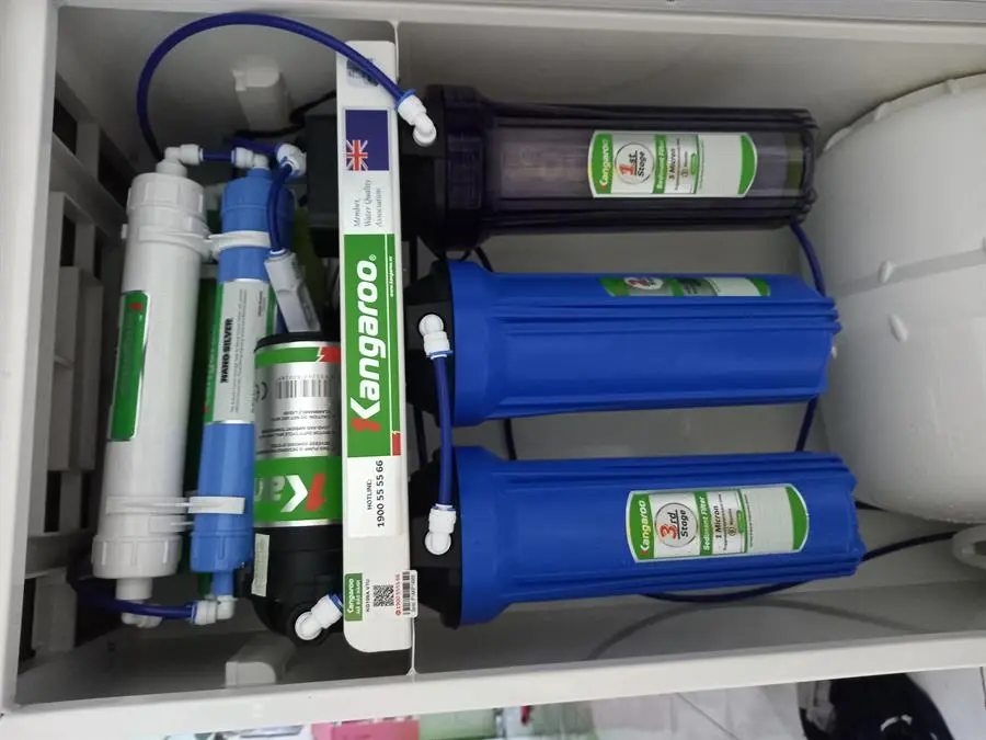 Khách hàng review Máy lọc nước RO Kangaroo VTU KG109A 9 lõi 5