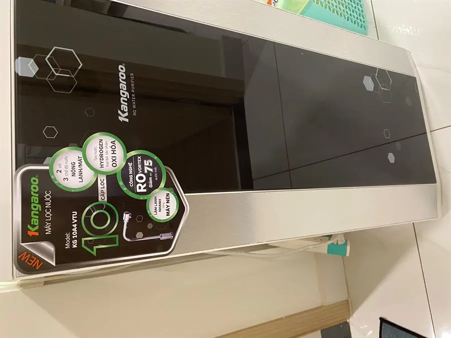 Khách hàng review Máy lọc nước RO nóng nguội lạnh Hydrogen Kangaroo KG10A4VTU 10 lõi 30