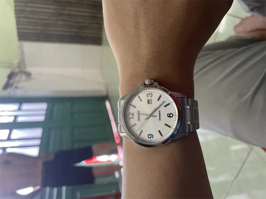Khách hàng review Đồng hồ ORIENT 41.2 mm Nam SUNE5005W0 1