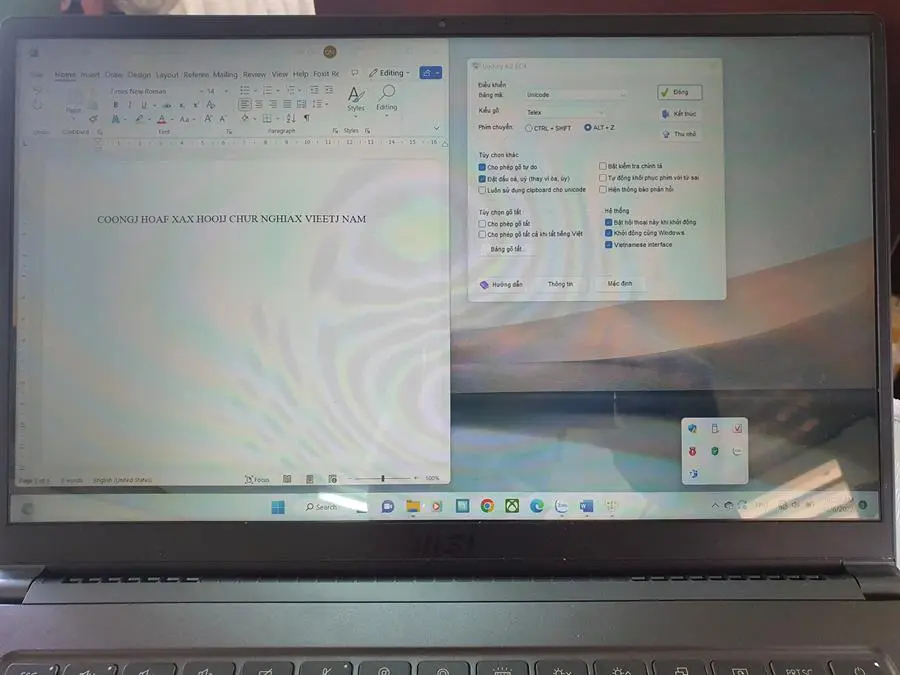 Khách hàng review Laptop MSI Modern 15 A5M R5 5500U/8GB/512GB/Túi/Chuột/Win11 (236VN) 3