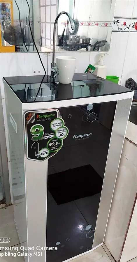Khách hàng review Máy lọc nước RO Kangaroo KG99A VTU 9 lõi 4