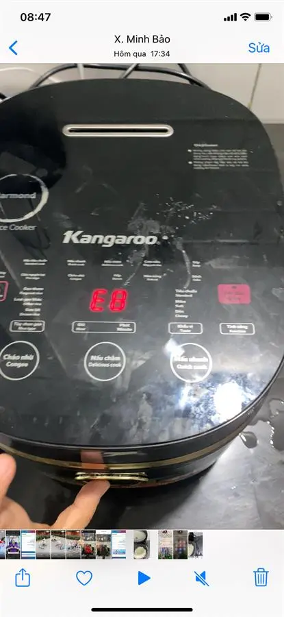 Khách hàng review Nồi cơm cao tần Kangaroo 1.8 lít KG599N 15