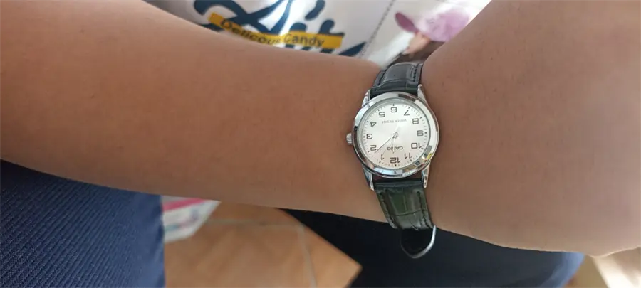 Khách hàng review Đồng hồ CASIO Timeless 25.1 mm Nữ LTP-V001L-7BUDF 1