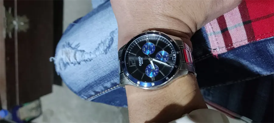 Khách hàng review Đồng hồ CASIO 41.2 mm Nam MTP-1374D-2AVDF 3