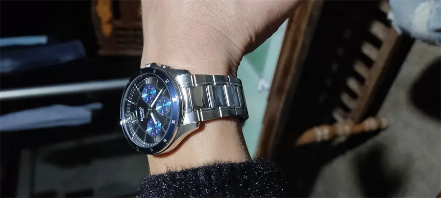 Khách hàng review Đồng hồ CASIO 41.2 mm Nam MTP-1374D-2AVDF 4