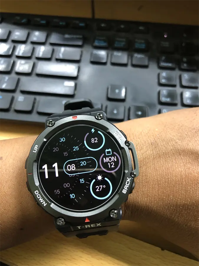 Khách hàng review Đồng hồ thông minh Amazfit T-Rex 2 47.1mm 24