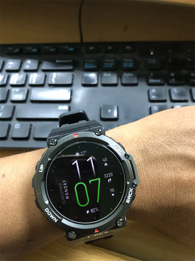 Khách hàng review Đồng hồ thông minh Amazfit T-Rex 2 47.1mm 25