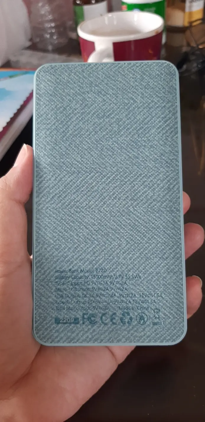 Khách hàng review Pin sạc dự phòng Polymer 15.000 mAh Type C PD QC3.0 18W Xmobile PowerBox P72D 8