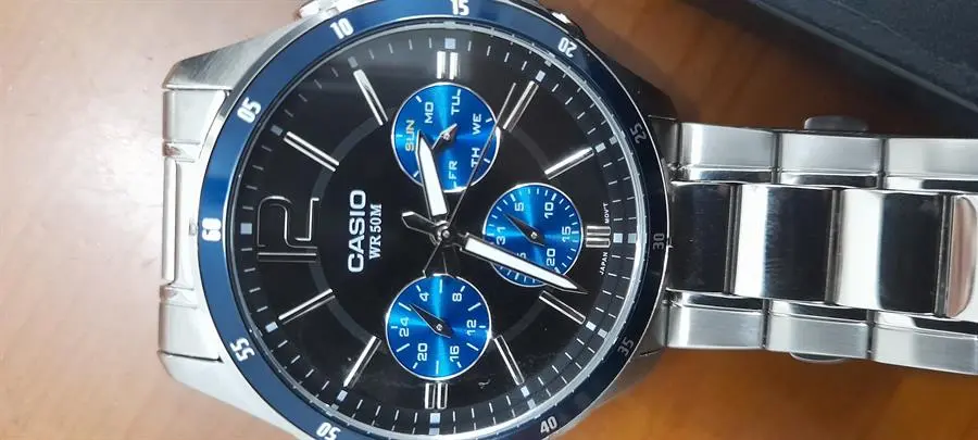 Khách hàng review Đồng hồ CASIO 41.2 mm Nam MTP-1374D-2AVDF 2