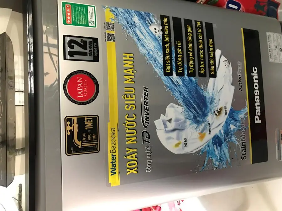Khách hàng review Máy giặt Panasonic Inverter 9.5 kg NA-FD95X1LRV 28