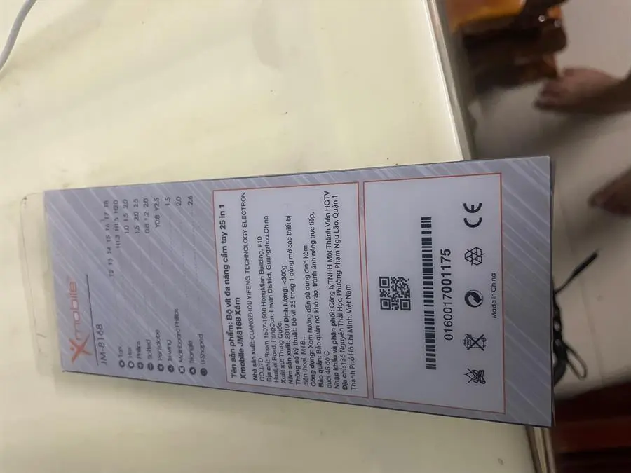Khách hàng review Bộ vặn vít Xmobile JM8168 (25 chi tiết) 3