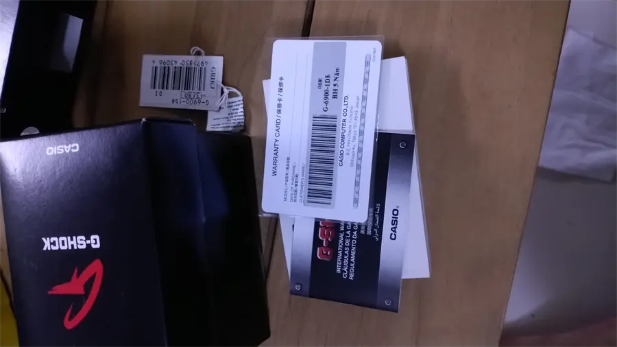 Khách hàng review Đồng hồ G-SHOCK 49.5 mm Nam G-6900-1DR 3