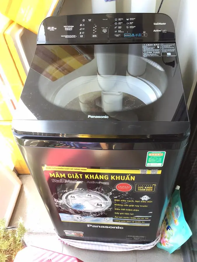 Khách hàng review Máy giặt Panasonic 8.5 Kg NA-F85A9BRV 44