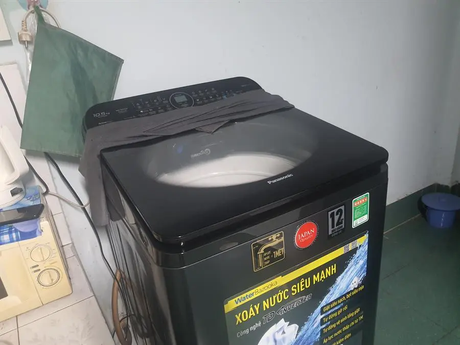 Khách hàng review Máy giặt Panasonic Inverter 10.5 Kg NA-FD10AR1BV 7