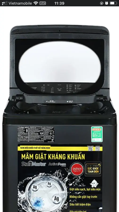 Khách hàng review Máy giặt Panasonic 8.5 Kg NA-F85A9BRV 42