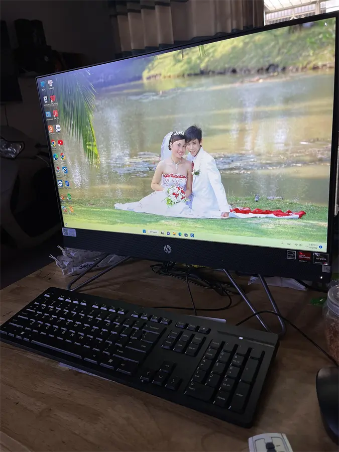 Khách hàng review HP AIO ProOne 205 G8 R5 5500U/8GB/512GB/23.8"FullHD/Bàn phím/Chuột/Win11 (5S3Z9PA) 3