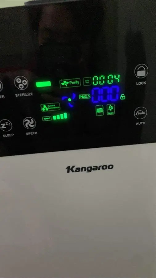Khách hàng review Máy lọc không khí Kangaroo KG40AP 50W 1