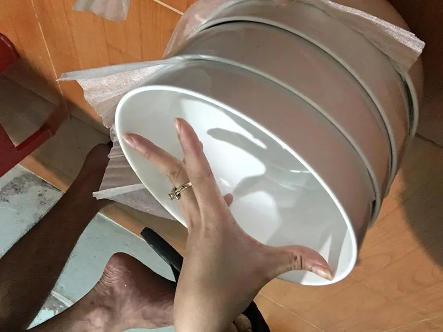 Khách hàng review Tô canh sứ 20 cm Minh Châu MC-TH08 1