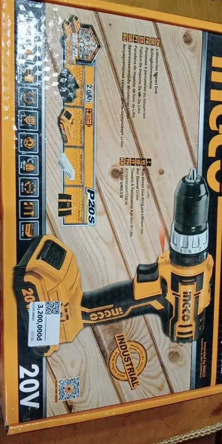 Khách hàng review Máy khoan búa pin Ingco CIDLI2002 20V 3