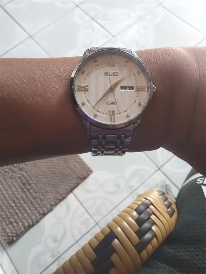 Khách hàng review Đồng hồ ELIO 42 mm Nam ES027-C1 1