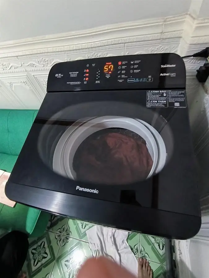 Khách hàng review Máy giặt Panasonic 8.5 Kg NA-F85A9BRV 35