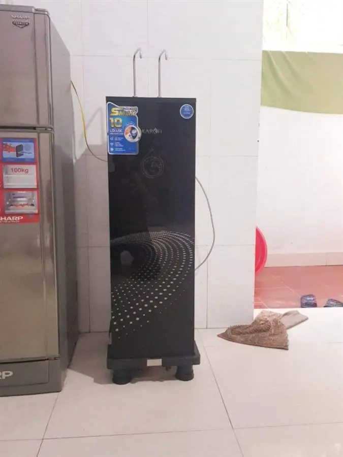 Khách hàng review Máy lọc nước RO nóng nguội lạnh Karofi KAD-X60 10 lõi 16