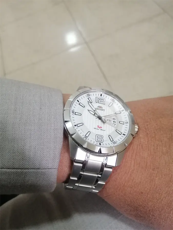 Khách hàng review Đồng hồ ORIENT 43 mm Nam FUG1X005W9 3