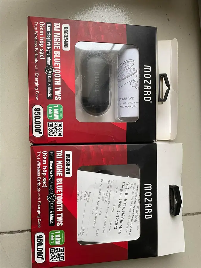 Khách hàng review Tai nghe Bluetooth True Wireless Mozard DS635-WB 10