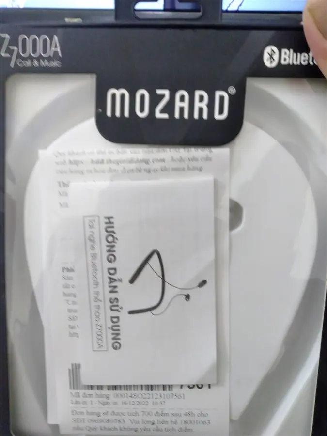 Khách hàng review Tai nghe Bluetooth Mozard Z7000A 3