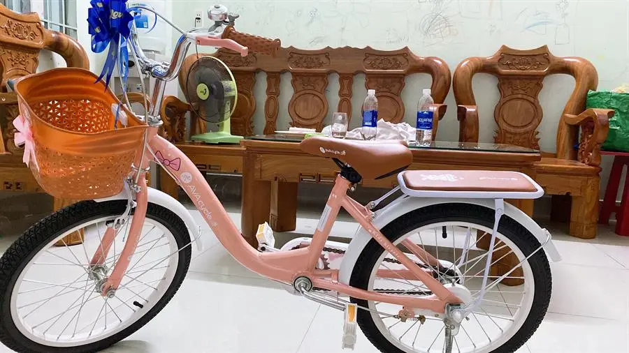 Khách hàng review Xe Đạp Trẻ Em Nữ AVACycle Babe Rabbit 18 inch 1