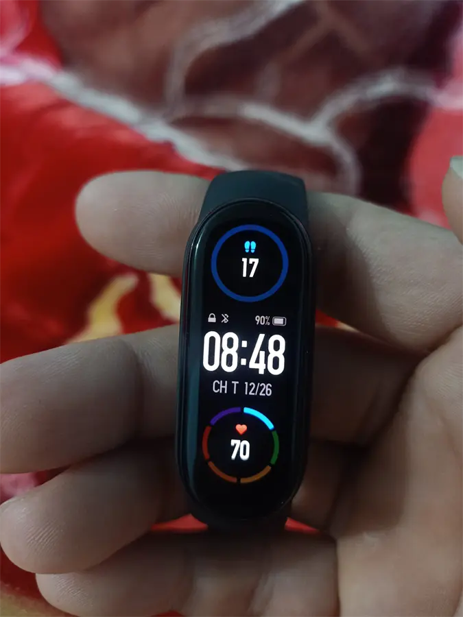 Khách hàng review Vòng đeo tay thông minh Mi Band 6 Đen 2
