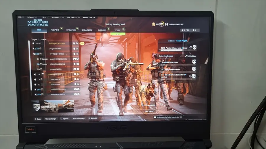Khách hàng review Laptop Asus TUF Gaming F15 FX506LHB i5 10300H/8GB/512GB/4GB GTX1650/144Hz/Win11 (HN188W) 7
