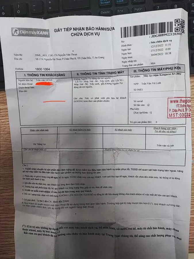 Khách hàng review Máy ép chậm Kangaroo KG200SJ 2