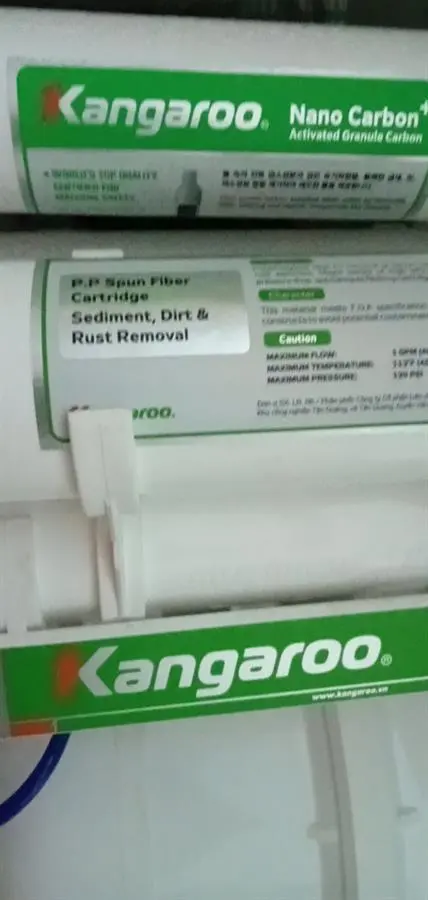 Khách hàng review Lõi lọc thô Kangaroo số 1 T33 to PP 5M (SX) 3