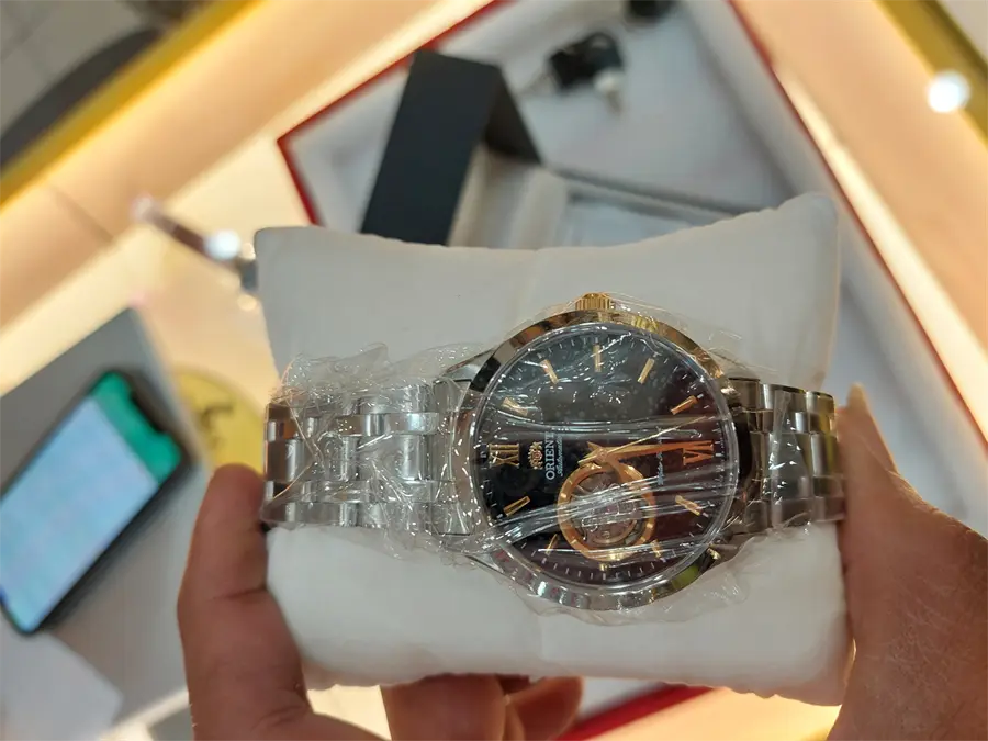 Khách hàng review Đồng hồ ORIENT 38.3 mm Nam FAG03002B0 4