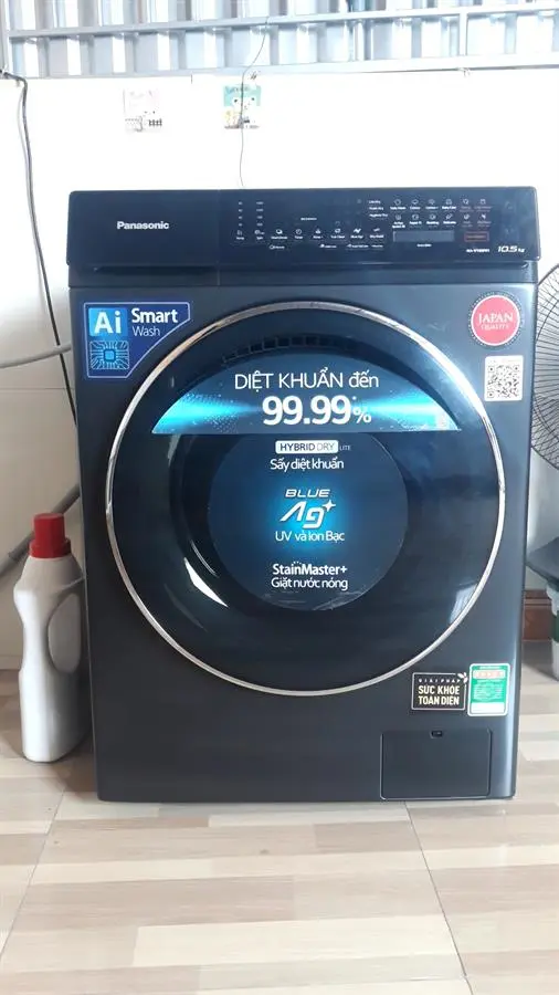 Khách hàng review Máy giặt Panasonic Inverter giặt 10.5 kg - sấy tiện ích 2 kg NA-V105FR1BV 21