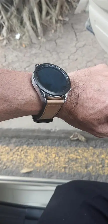 Khách hàng review Dây da tổng hợp đồng hồ 22mm M06-04-22 Nâu 1