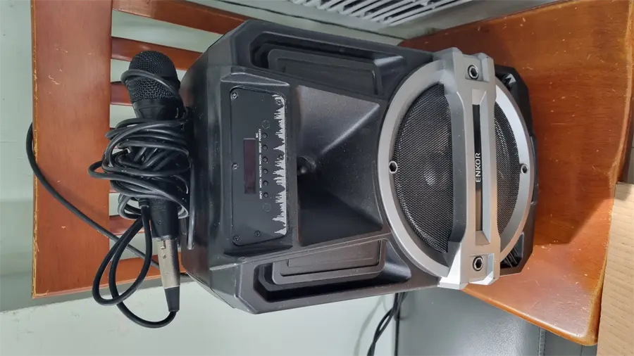 Khách hàng review Loa Kéo Bluetooth Karaoke Enkor L0810K Đen 25W 1