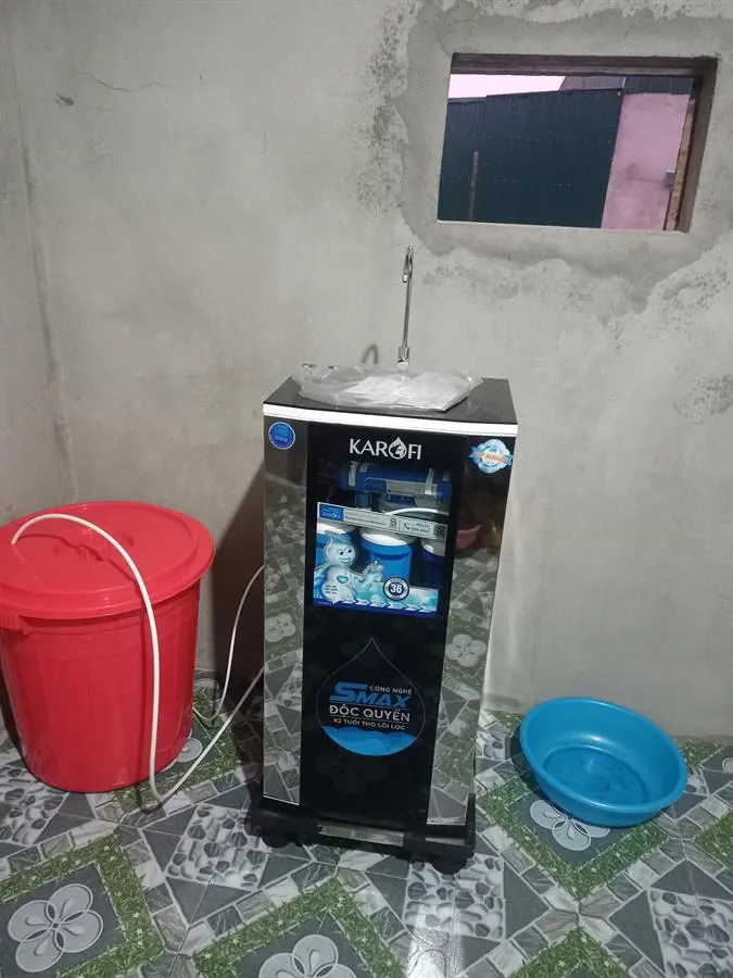 Khách hàng review Máy lọc nước RO Karofi KSI80-A 8 lõi 7