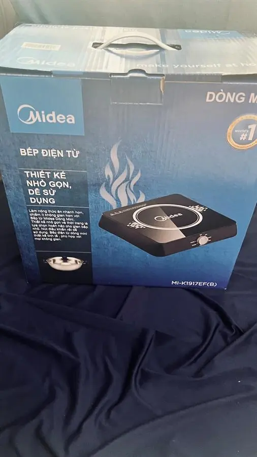 Khách hàng review Bếp từ Midea MI-K1917EF Đen 10