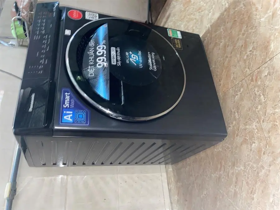 Khách hàng review Máy giặt sấy Panasonic Inverter giặt 10.5 kg - sấy 6 kg NA-S056FR1BV 6