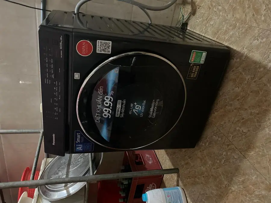 Khách hàng review Máy giặt sấy Panasonic Inverter giặt 10.5 kg - sấy 6 kg NA-S056FR1BV 7