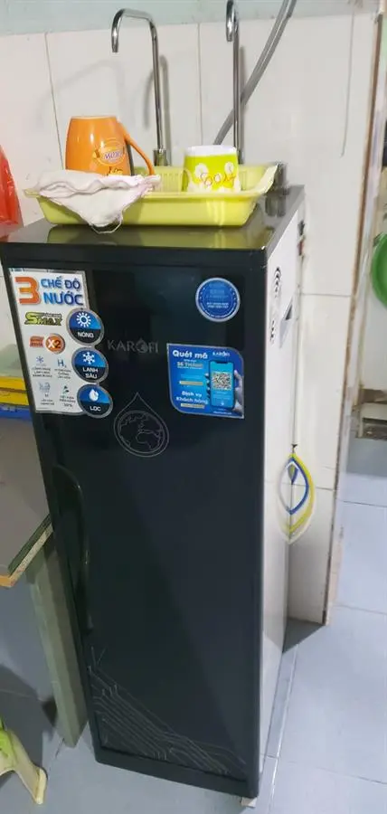 Khách hàng review Máy lọc nước RO nóng nguội lạnh Hydrogen Karofi KAD-D66 11 lõi 61