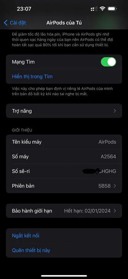 Khách hàng review Tai nghe Bluetooth AirPods 3 Wireless Charge Apple MME73 5
