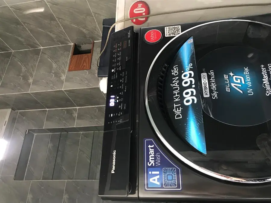 Khách hàng review Máy giặt Panasonic Inverter giặt 10.5 kg - sấy tiện ích 2 kg NA-V105FR1BV 20