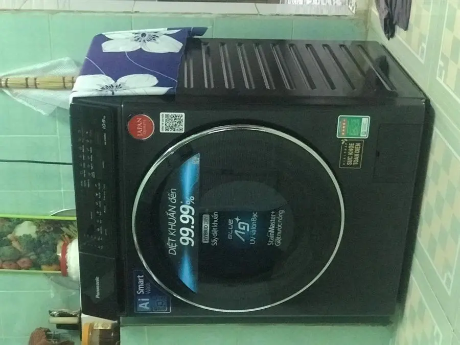 Khách hàng review Máy giặt Panasonic Inverter giặt 10.5 kg - sấy tiện ích 2 kg NA-V105FR1BV 15